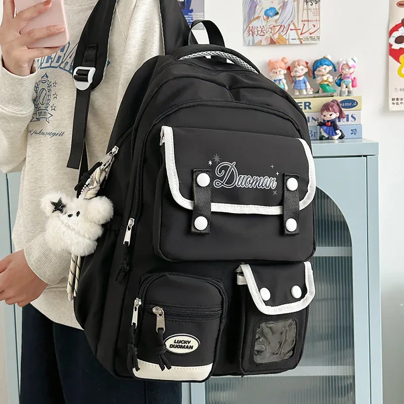 sac à dos esthétique japonais pour filles, sacs d'école mignons pour étudiantes, adolescentes, filles, sacs à dos pour ordinateur portable pour femmes, harajuku