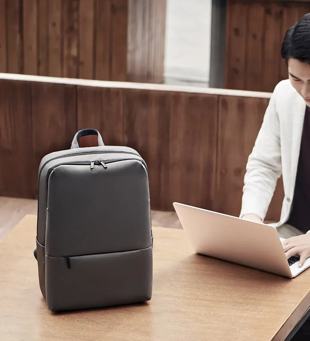 sac à dos xiaomi classic business 2, sac pour ordinateur portable tendance pour hommes et femmes, sac à dos de voyage grande capacité