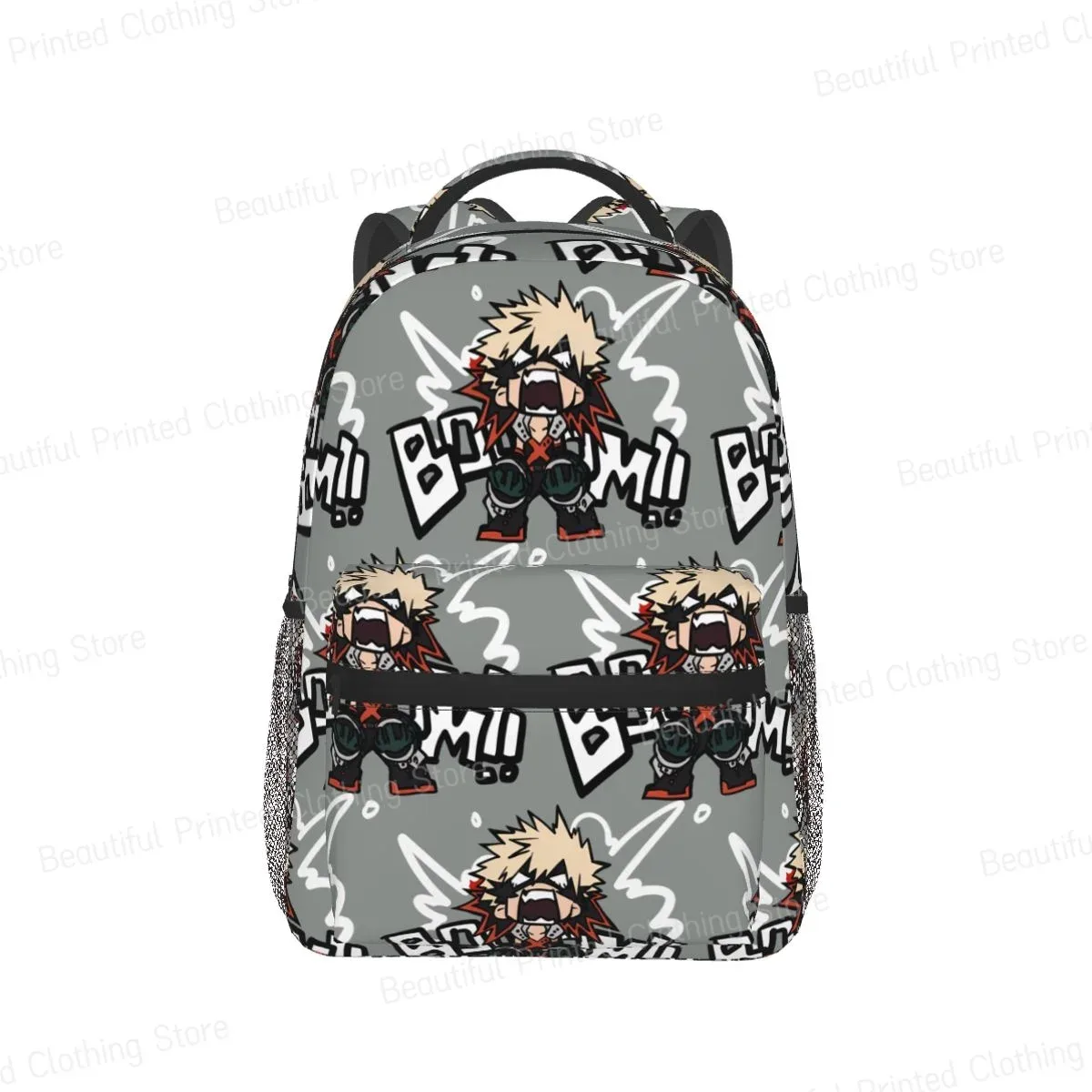 bakugo katsuki-sac à dos portable polyvalent pour cyclisme, loisirs, ordinateur, école, adolescent