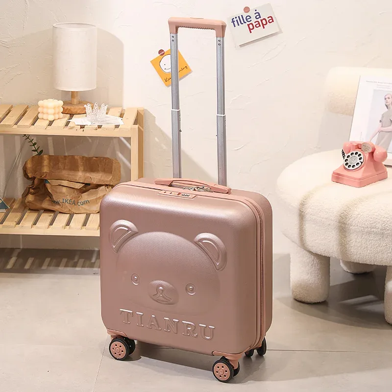 valise de voyage avec sac à main de 20 pouces, sac à roulettes pour filles, valise à la mode pour femmes, ensemble de bagages roulants, nouvelle collection 2023