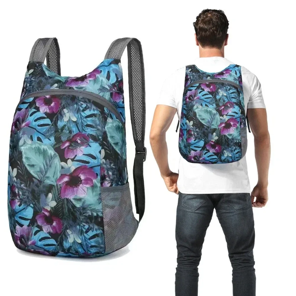 Sac à dos de voyage léger pliable, imperméable, portable, sac de rangement extérieur