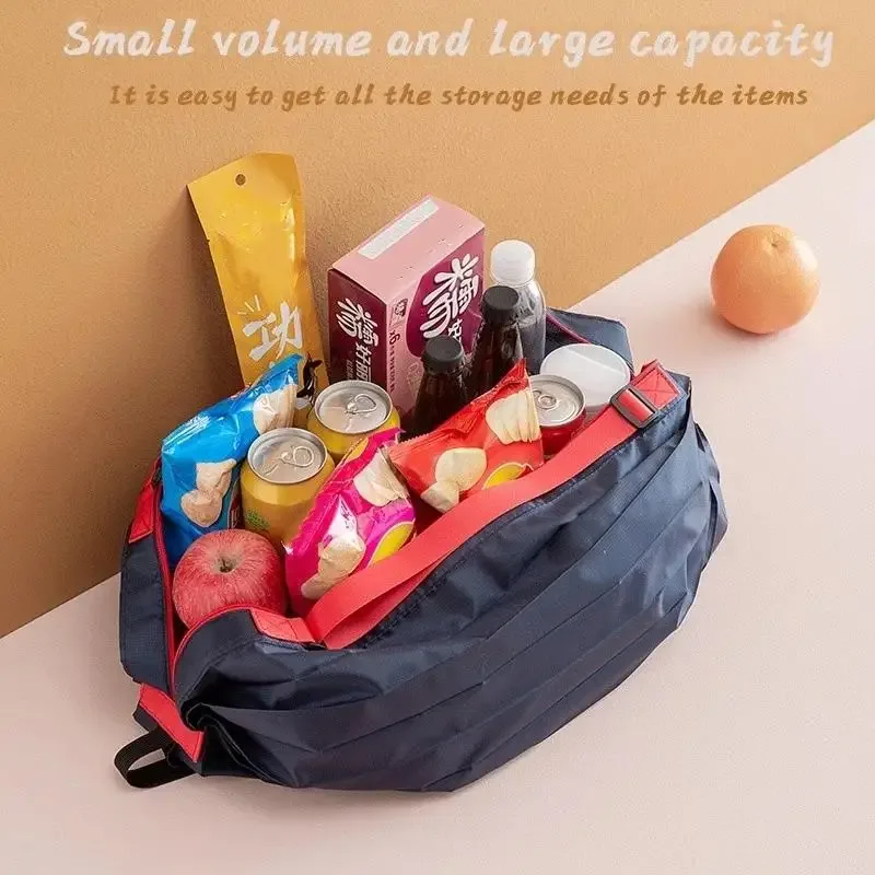 sac de shopping pliable ultra léger, sac de voyage à une épaule, grand sac d'épicerie portable, sac de shopping écologique pour supermarché, portable