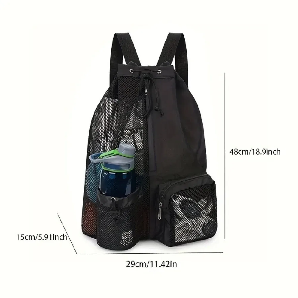 sac de plage à cordon de serrage, sacs à dos de plage pour hommes et femmes, sac à dos d'été pour la natation, la gym et les équipements d'entraînement, unisexe
