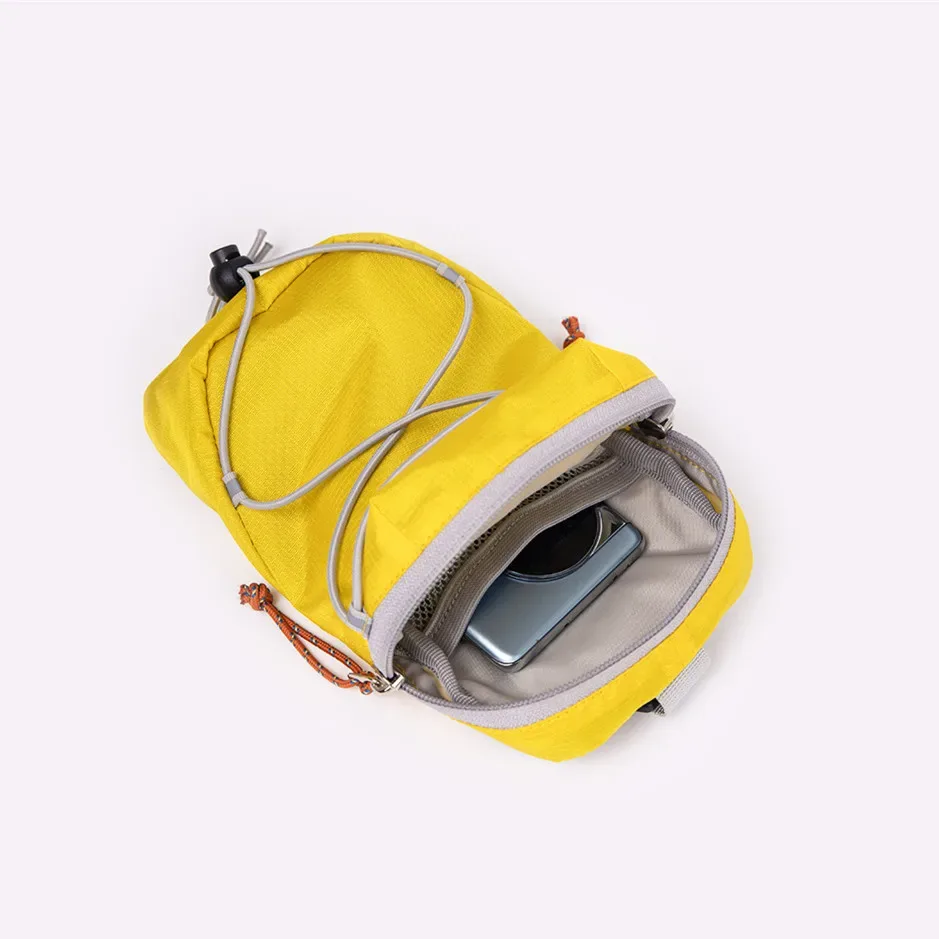pochette de téléphone en nylon, sac à dos de camping en plein air, trekking, sac suspendu, sac à dos de voyage léger et durable, sac d'accessoires, sac de téléphone