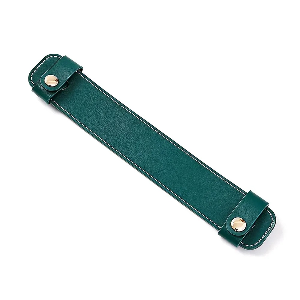sangle de sac de décompression pour femme, large, en cuir, antidérapante, avec clip de fixation, coussinets d'épaule colorés pour sac fourre-tout