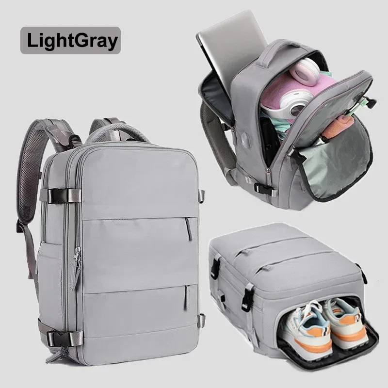 buylor sac à dos de voyage pour femme 40x25x17 sac à dos de cabine d'avion bagage à main sac à dos pour ordinateur portable 14 pouces sac à dos décontracté
