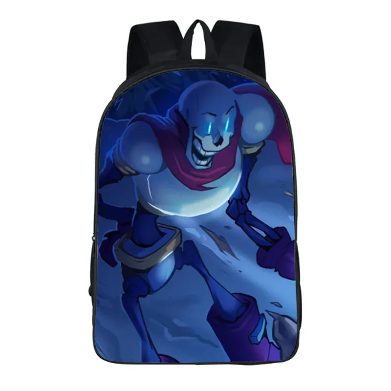 undertale dessin animé sac à dos sac d'école 40 cm/15.7 pouces sac à dos livre sacs ordinateur sac à dos pour garçon fille meilleur cadeau