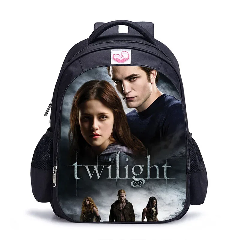 16 pouces crépuscule sac à dos pour adolescentes garçons livre sac mochila sac de voyage enfants école sacs à dos