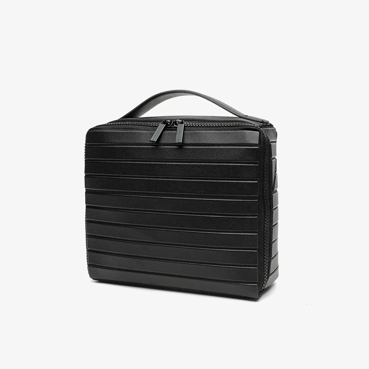 nouvelle trousse de maquillage rayée 2026 grande capacité sac cosmétique de voyage portable organisateur de toilette étui de rangement pour femmes