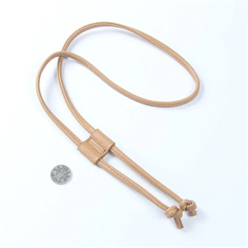 sangle de sac en cuir pu pour femme, bricolage, remplacement, proximité, ulà cordon, sac à dos, faisceau, poche, sac à main, accessoires, nouveau, 0.8cm mince, 120cm, e27