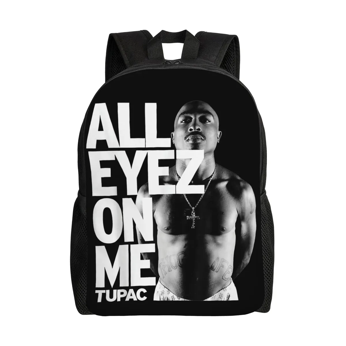 sac à dos populaire du rappeur 2pac pour hommes et femmes, sac à dos cool pour le lycée, la randonnée, les voyages, sac à dos en toile tupac pour l'université, cadeau