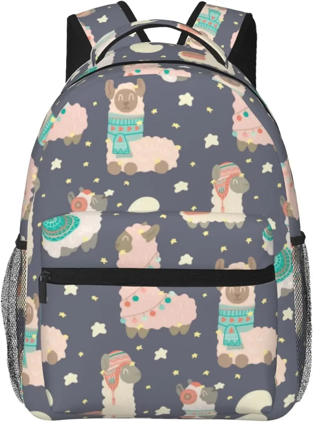 sac à dos léger à imprimé patte de chien bleu pour hommes et femmes, sac à livres universitaire, sac à dos de voyage décontracté, sac à dos pour ordinateur portable, mignon