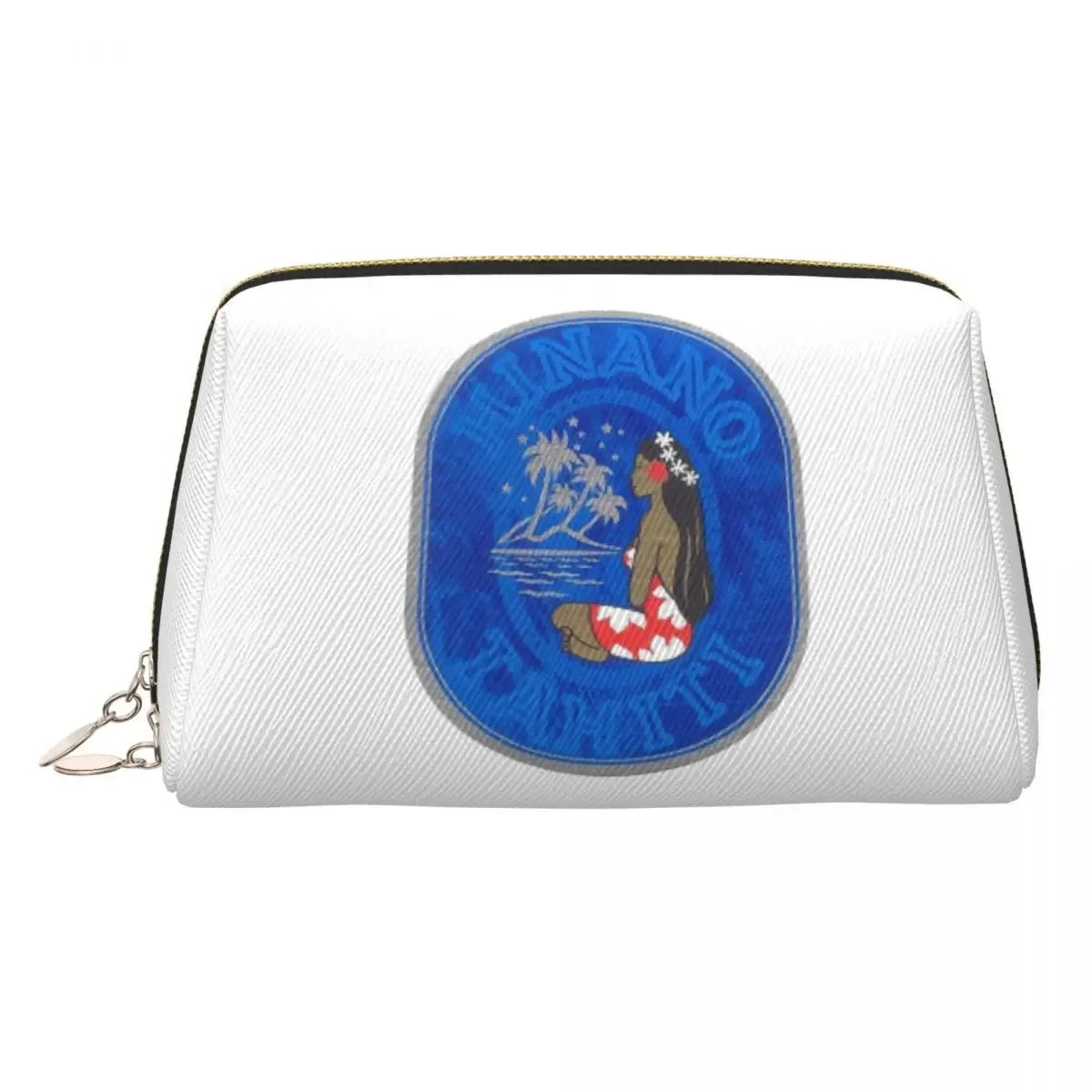 hinano tahiti – trousse à cosmétiques pour femmes, pochette de rangement de maquillage de voyage, boîte de rangement de toilette, kit dopp