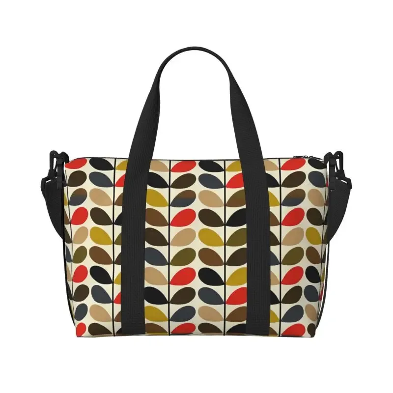 Sacs de sport de voyage imperméables à tiges multiples, sac de week-end de nuit, sacs fourre-tout à main initiés pour le sport, le yoga, Orla Kiely Folio