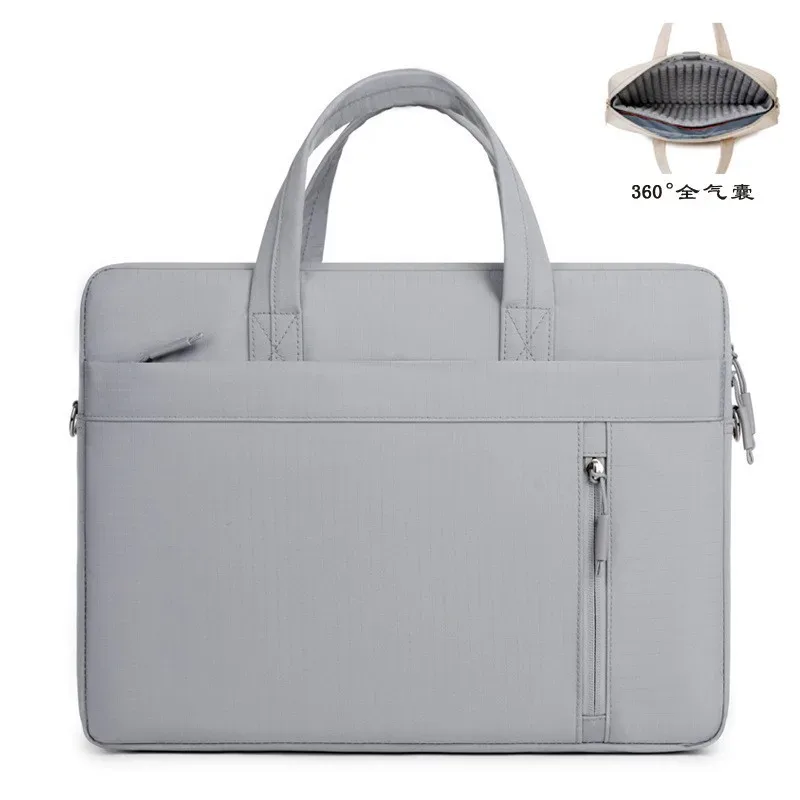 porte-documents pour ordinateur portable, nouveau modèle, 15.6 pouces, airbag, anti-collision, sac multifonctionnel pour ordinateur portable, matériau en tissu oxford