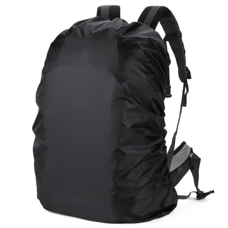 juste imperméable noire pour sac à dos, idéale pour la randonnée, le camping, les voyages, le cyclisme, les activités en plein air