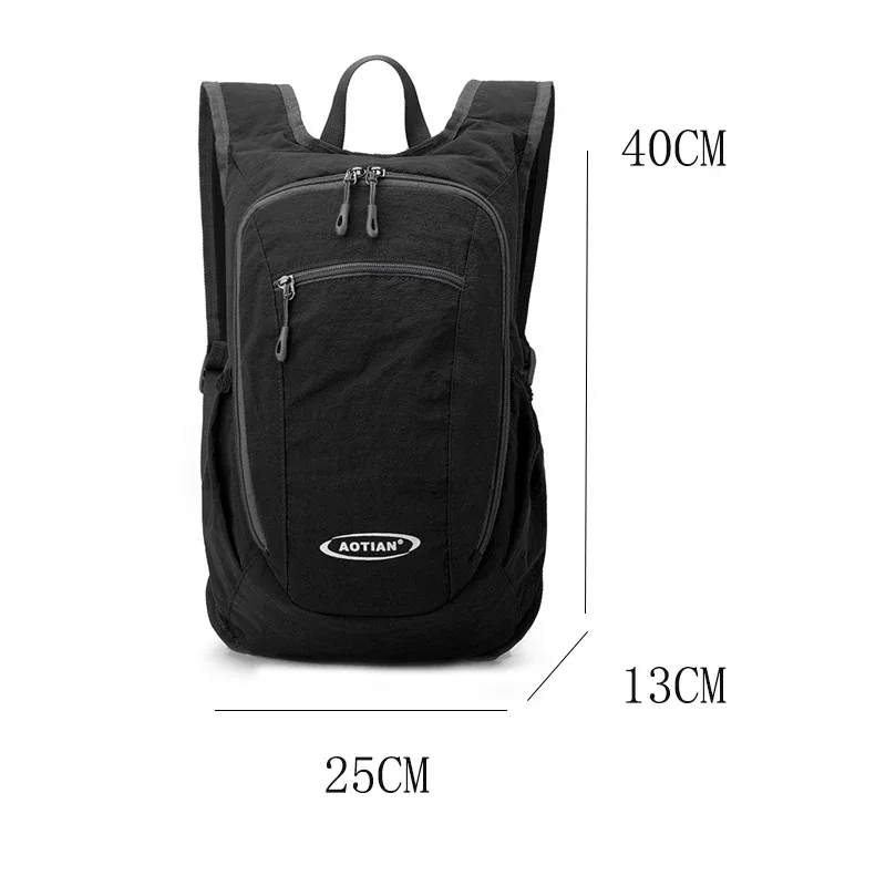 sac à dos pliable portable, sac pliant ultraléger pour hommes et femmes, sac à dos de voyage pour escalade en plein air, cyclisme, randonnée