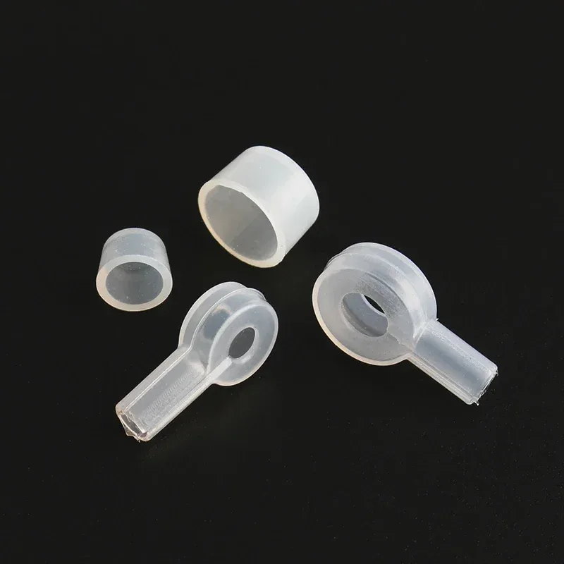 sac à bandoulière transparent anti-usure, sac initié au portefeuille, protecteur de goujon astronomique, blanc, rivet de goujon, serrure, étui en silicone, 20 pièces