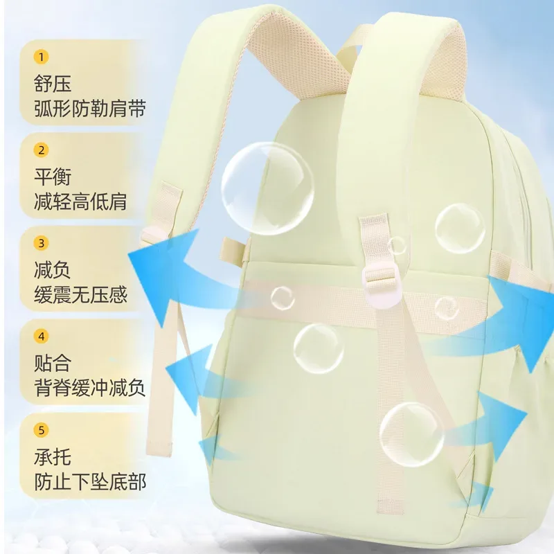 sac à dos léger et souriant pour élèves du primaire 2026, sac d'école grande capacité pour collégiens, sacs à dos de voyage