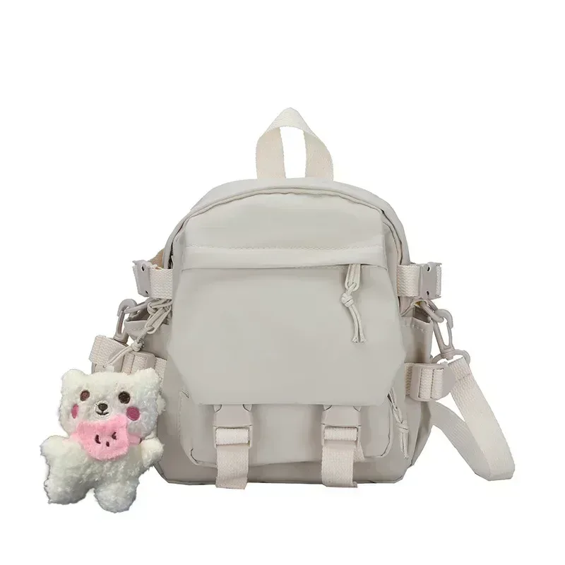 mode kawaii mini sac à dos femmes sac à bandoulière pour adolescentes multi-fonction petit sac à dos dames travle école sacs à dos