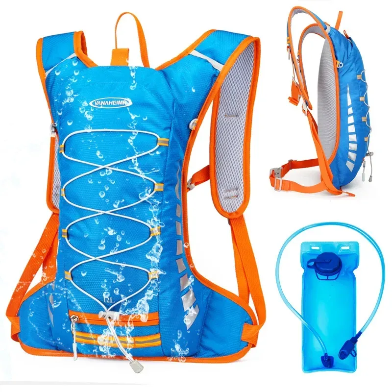 12l vélo cyclisme sac à eau sac à dos sport de plein air course escalade randonnée hydratation vessie sac de rangement sac à dos sacs de vélo