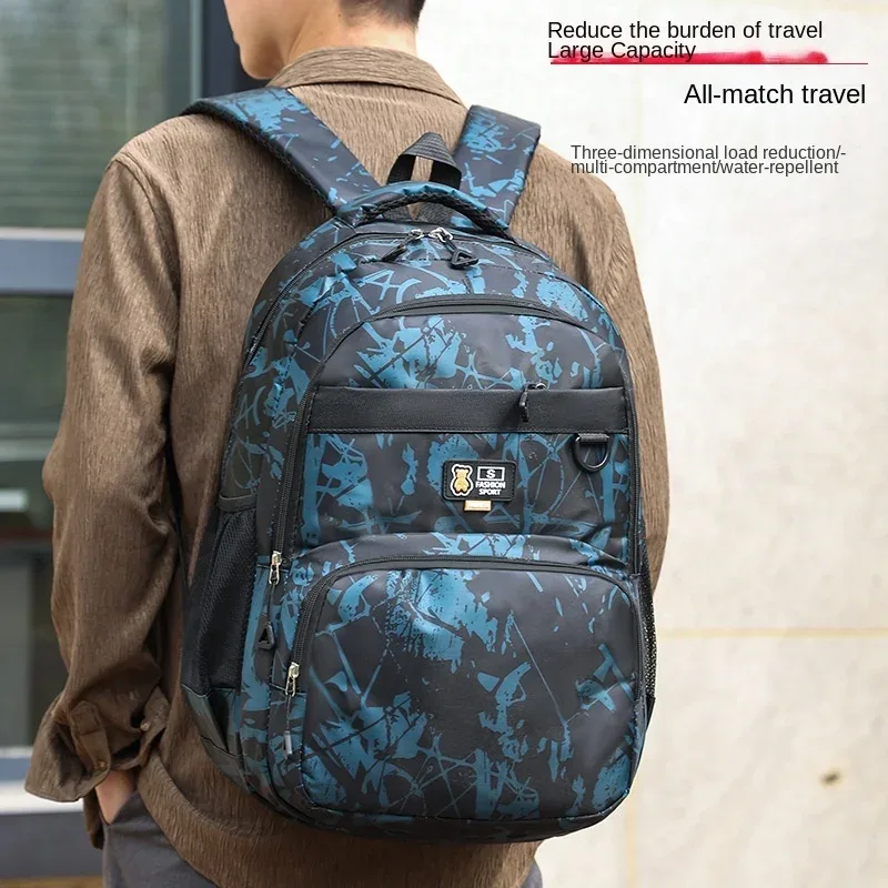 Offre spéciale bonne qualité voyage sac à dos affaires pochette d'ordinateur hommes nouveau collège étudiant sac à dos décontracté mode grande capacité