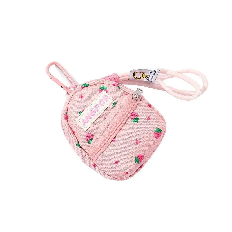 sac pour femmes pendentifs rouge à lèvres écouteurs mini sac de rangement tendance polyvalent sac accessoires multifonctionnel porte-monnaie porte-clés