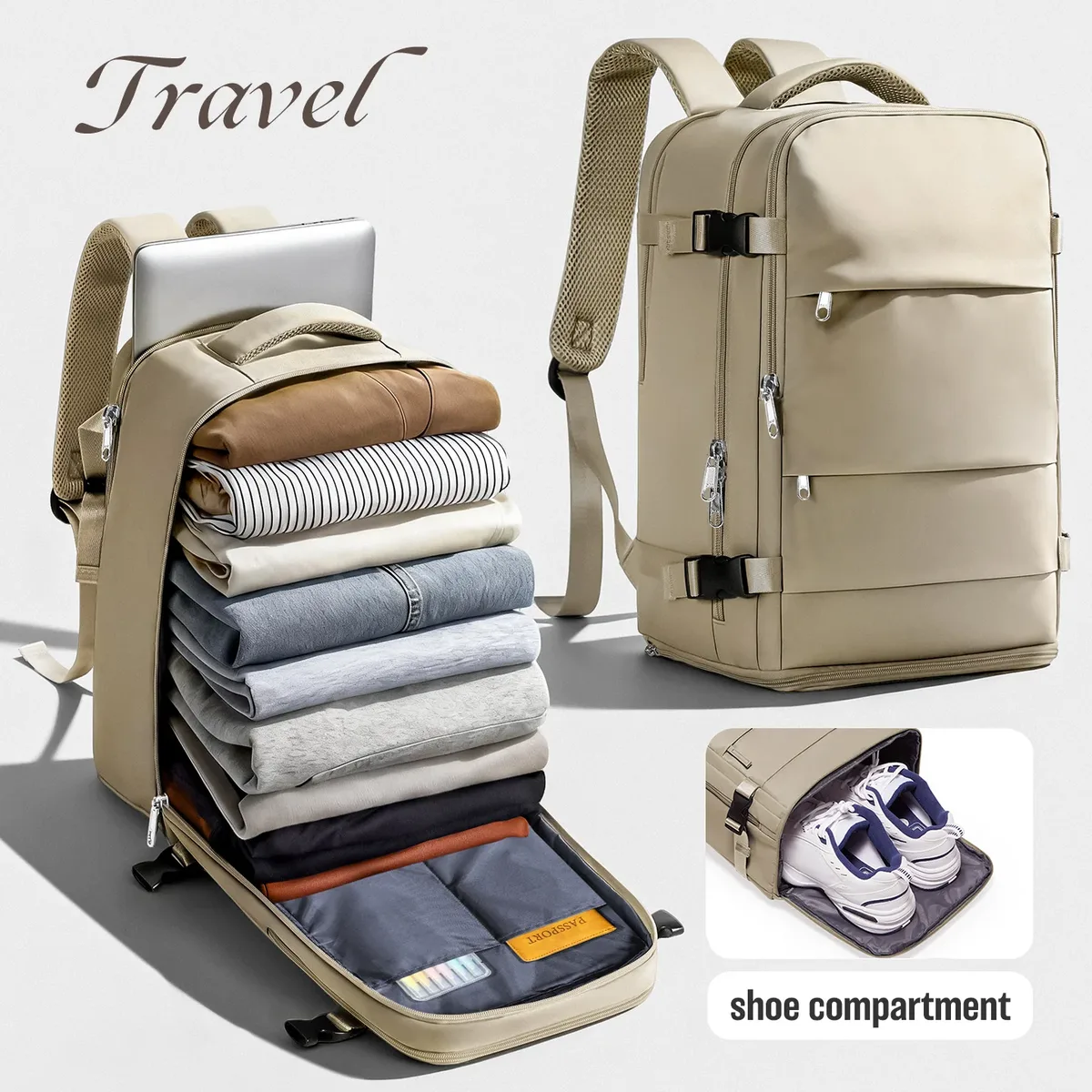 Bagage à main Ryanair 40x30x20 sac à dos de voyage sac à main cabine d'avion max wizz air sac à dos, sac à dos pour ordinateur portable pour hommes et femmes