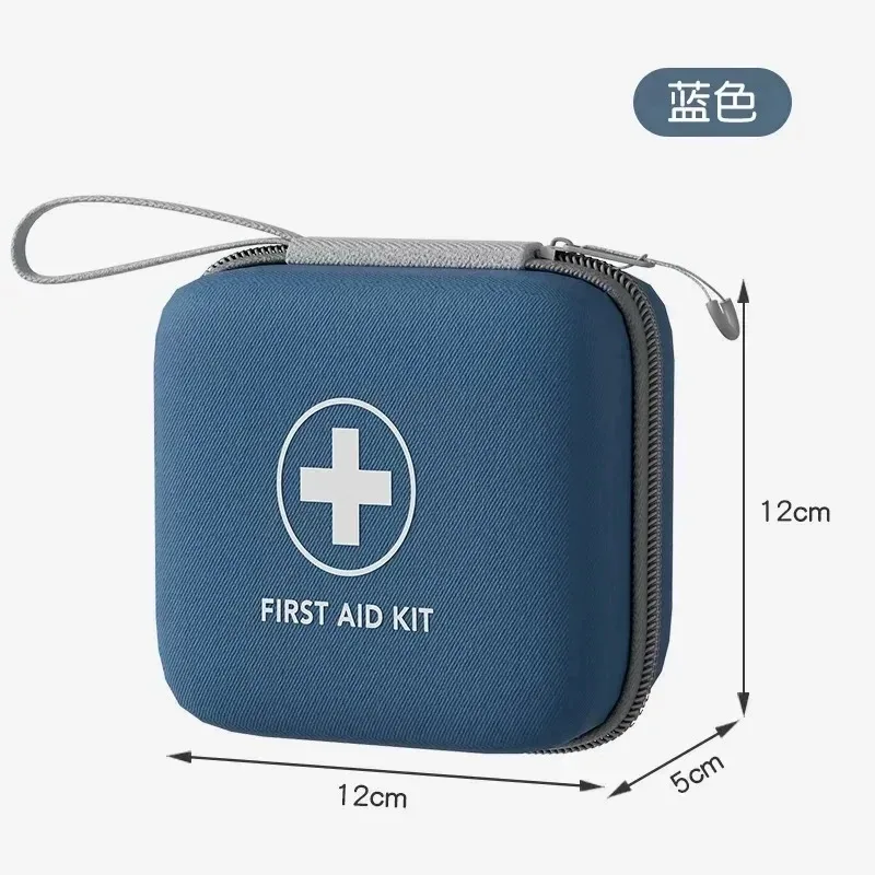 nouvelle trousse de rangement pour fournitures médicales en eva rigide, trousse de premiers soins essentielle pour les voyages, boîte de rangement pour fournitures de soins à domicile