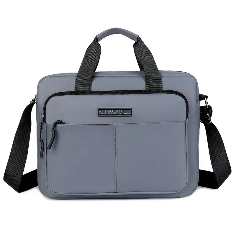 nouveau sac à bandoulière horizontal de grande capacité pour hommes sac de messager porte-documents multifonctionnel simple sac à main de livre a4 sac d'affaires 가
