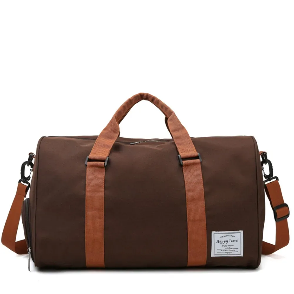sac de voyage pour homme, grande capacité, sac de sport avec compartiment pour chaussures, sac à main décontracté pour les voyages courts