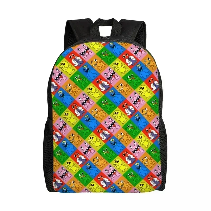 sac à dos de voyage personnalisé arc-en-ciel friends hug it out pour hommes et femmes, sac à livres pour ordinateur d'école, jeu vidéo, sacs de jour pour étudiants