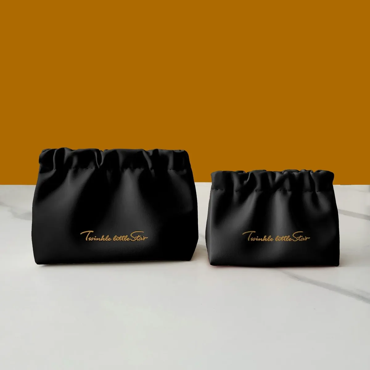1 ensemble de sacs organisateurs portables, pochette pliable, sac à rabat élastique, sac de voyage pour rouge à lèvres et maquillage pour femmes, sac de poche, câble de données