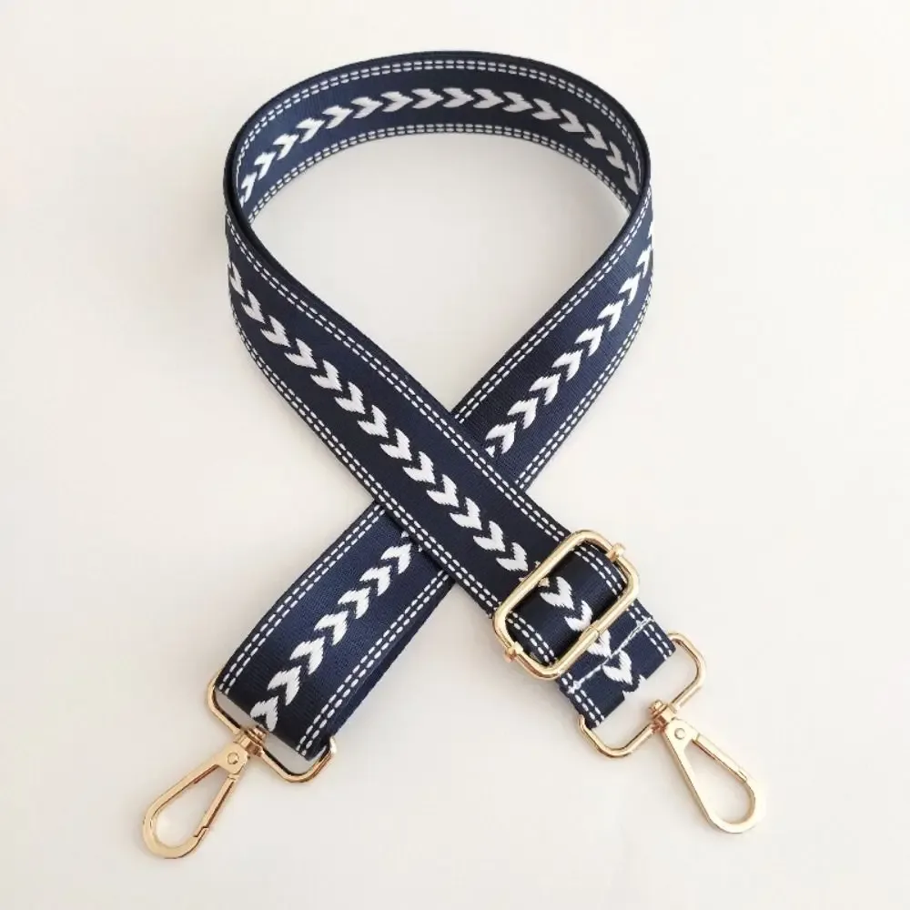 ceinture de sac à main de remplacement large pour femmes, sangle de sac colorée en nylon, sangle de sac à bandoulière