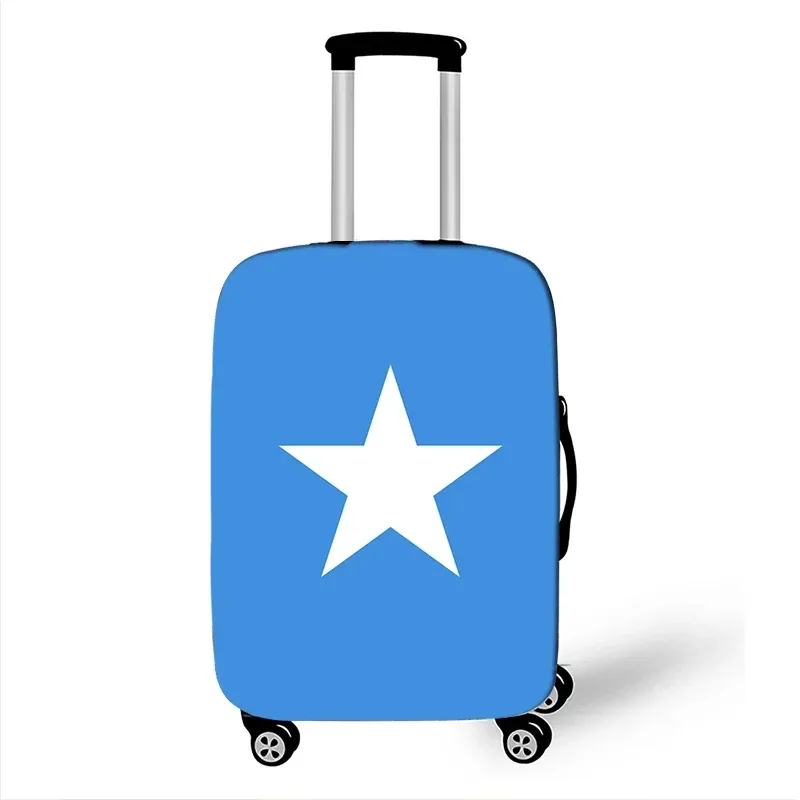 housse de protection pour bagages, drapeau du burundi/zélia, accessoires pour voyage, housses de protection anti-poussière pour valise de 18 à 32 pouces