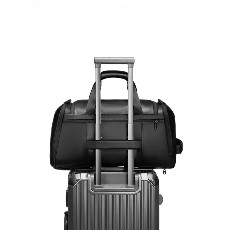 sac à dos de voyage grande capacité pour homme, sac bandoulière multifonction, sac de voyage d'affaires, sac de sport séparé sec/humide pour entraînement