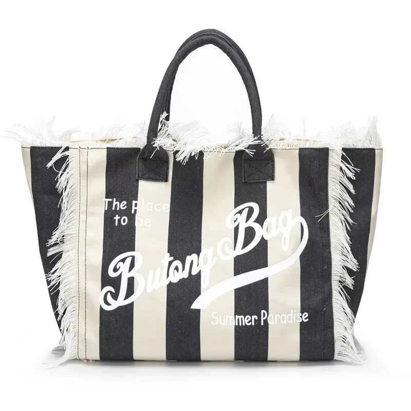 sac fourre-tout à bandoulière grande capacité tendance, design enveloppe, en toile, sans marque, élément populaire