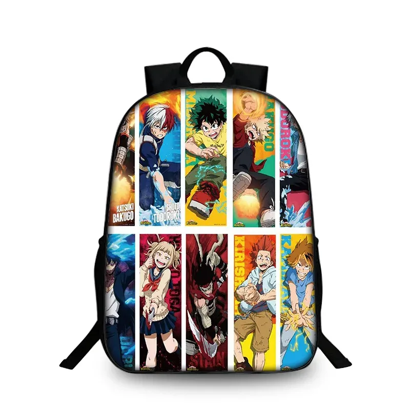 sac à dos my hero academy pour élèves du primaire et du secondaire