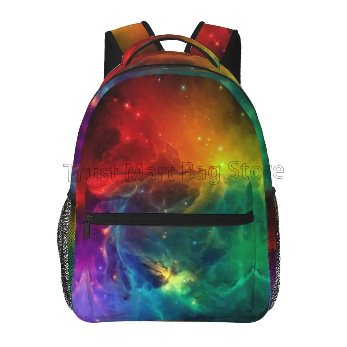sac à dos blue galaxy starry stars pour adolescents, sac à dos pour filles et garçons, sac de voyage pour ordinateur portable, espace, lycée