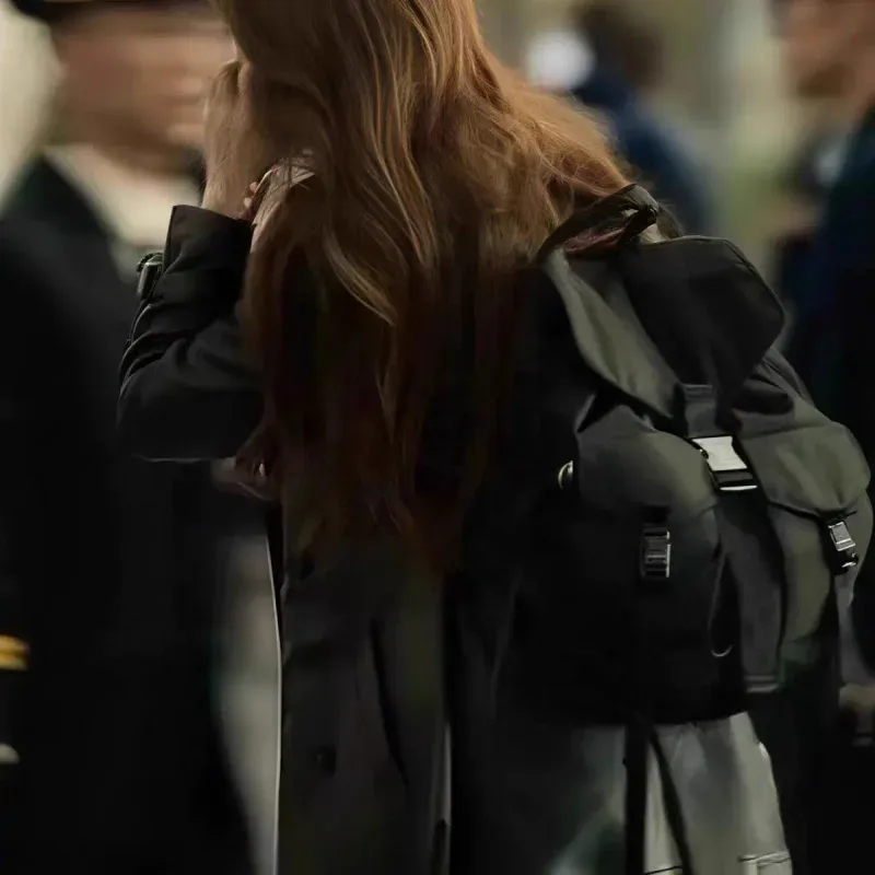 sac à dos en nylon 2026, sac à dos noir minimaliste meicheng, nouveau sac de voyage léger grande capacité