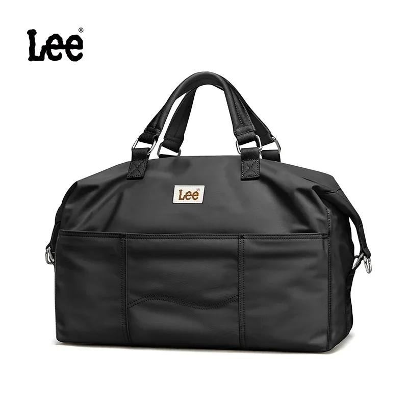 sac de voyage rose grande capacité lee pour femme avec compartiment à chaussures, sac de week-end, sac de sport, sac de fitness, sac de gym, sac de loisirs pour femme