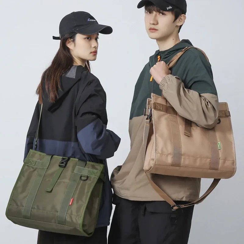 sac en toile avec logo pour les déplacements, sac à bandoulière, sac à main de voyage, fourre-tout personnalisé, image de nom imprimée