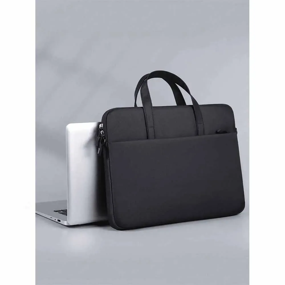 nouveau sac pour ordinateur portable avec nom brodé personnalisé sac pour ordinateur portable de grande capacité pour affaires en plein air, sac cadeau pour ordinateur portable à bandoulière unique