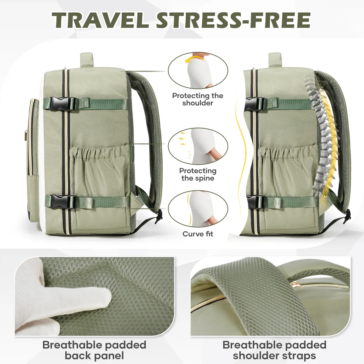 sac de rangement sous vide, sac à dos de voyage ryanair 40x30x20, sac à dos pour bagages à main, sac à dos pour hommes et femmes, sac à dos pour ordinateur portable, sac à dos d'école