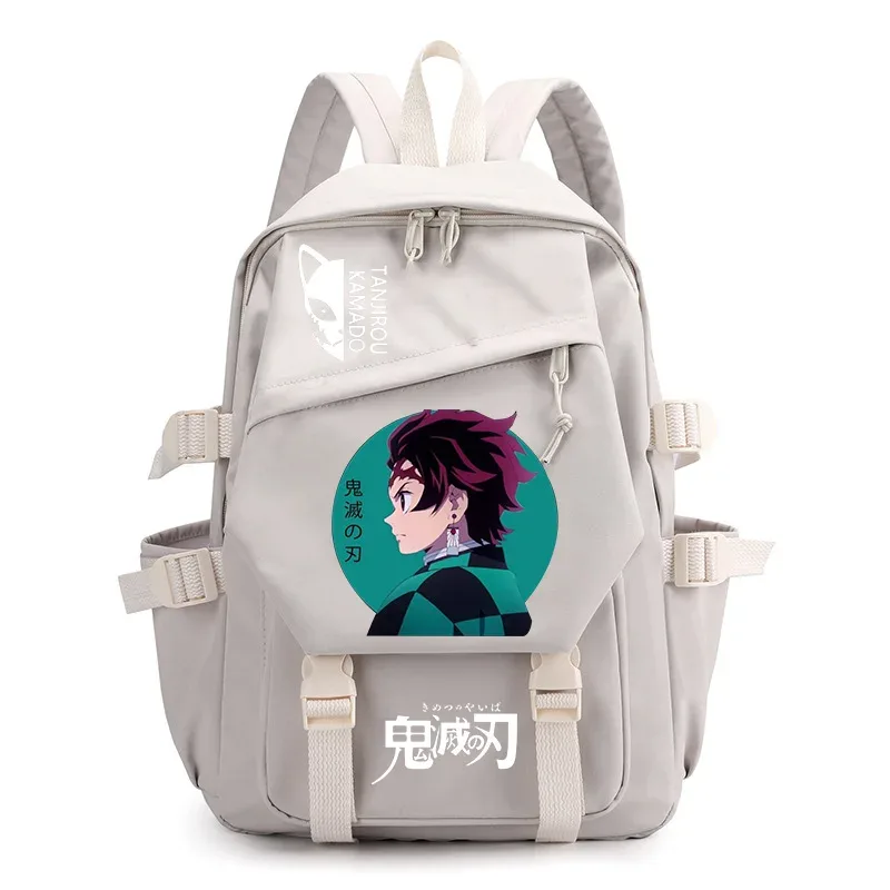 sac à dos transfrontalier amazon cartoon demon slayer pour hommes, sac d'école de voyage pour ordinateur de grande capacité pour étudiants