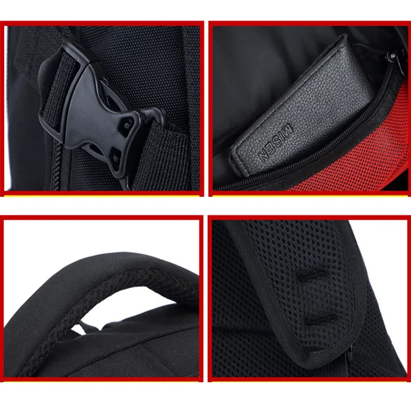 sac à dos multifonction pour hommes, chargement usb, mode, affaires, voyage, antivol, étanche, pour ordinateur portable de 17 pouces, sac d'école