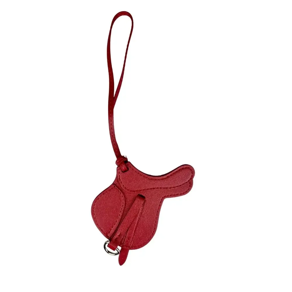 élégance équestre : charme de sacoche de selle artisanale - pièce maîtresse en cuir pu épais de qualité supérieure, taille paume