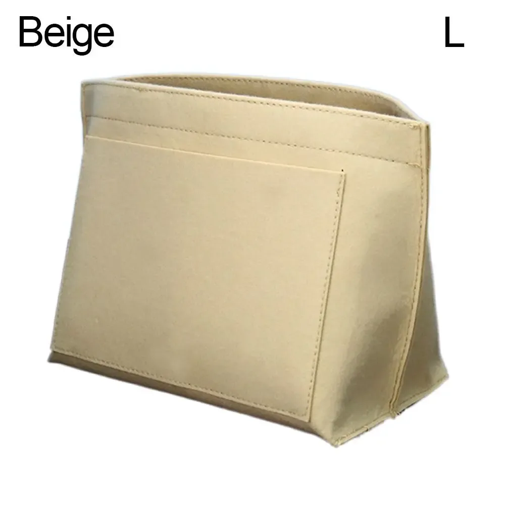 pochette de rangement pour sac à main pour femmes, 1 pièce, sac de voyage en feutre, doublure d'insertion