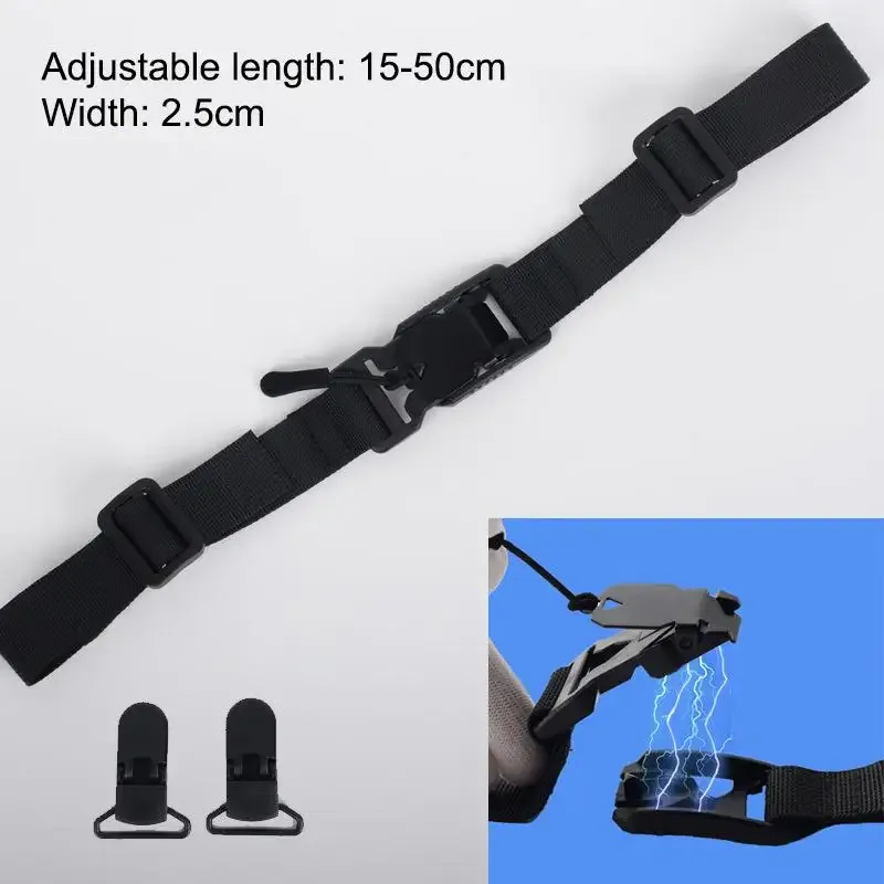 1 ensemble de sangles réglables pour sac à dos, sangle magnétique pour sac de poitrine, accessoires de sac tactique pour camping en plein air