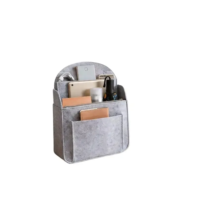 organisateur de sac à dos en feutre, insert multi-compartiments, doublure de sac, grande capacité, séparateur léger pour le voyage, l'école et le rangement